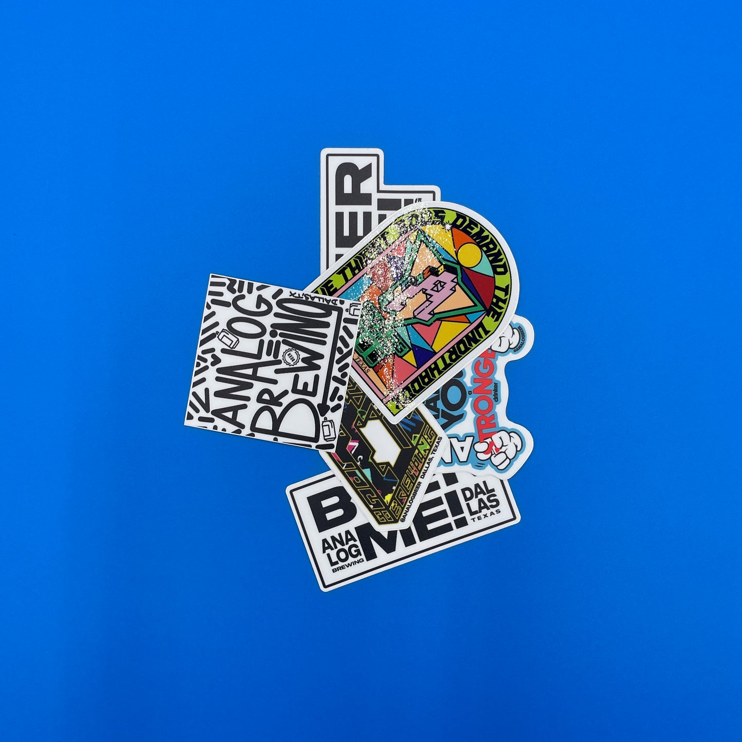 Analog Brewing Sticker (6) Pack